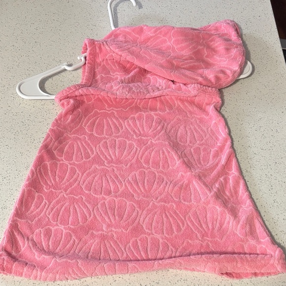 Disney Pink and Green Hooded Cover-Up with Shells - Picture 3 of 3